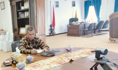 Pj Bupati Buton Hadiri Rakor Pilkada