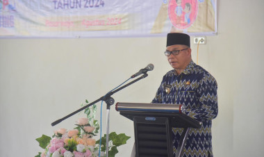 Pj. Bupati Buton Buka Rakor Fasilitasi TPPS dan Pemberian Bansos