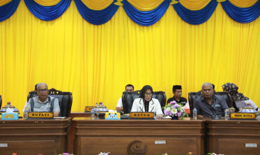 DPRD Gelar Sidang Paripurna, Pemda Buton Sampaikan Rencana Jangka Panjang Daerah Tahun 2025-2045