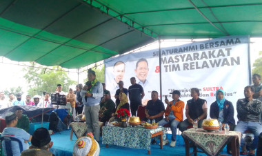 Silaturahim Dengan Masyarakat Buton, Ir Hugua Sampaikan Ide Dan Gagasannya Untuk Sultra