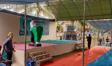 Ratusan Masyarakat Kelurahan Kombeli, Satukan Tekad Menangkan Pasangan "BERLIAN" Di Pemilihan Bupati Buton 2024