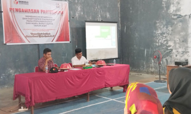 Untuk Memaksimalkan Pengawasan Pemilu, Panwascam Kapontori Gelar Sosialisasi Pengawasan Partisipatif