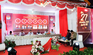 Ini Nomor Urut Paslon Yang Akan Bertarung Di Pilkada Buton 2024.