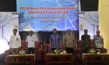SPPG Buton Gelar Pelatihan Penjamah Makanan, Siapkan Peluncuran Program MBG
