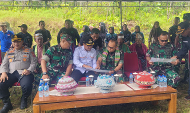 Batalyon Pembangunan Siap Hadir di Buton, Pangdam Tinjau Lokasi