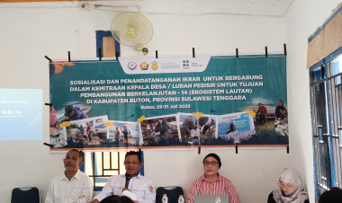 RARE Indonesia, Pemda Buton, dan Kepala Desa Pesisir Satukan Komitmen Jaga Wilayah Laut Buton