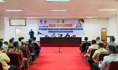 Galang Desa Untuk Tanam Jagung: Polres Buton Bersama Pemda Gelar Rakor Ketahanan Pangan